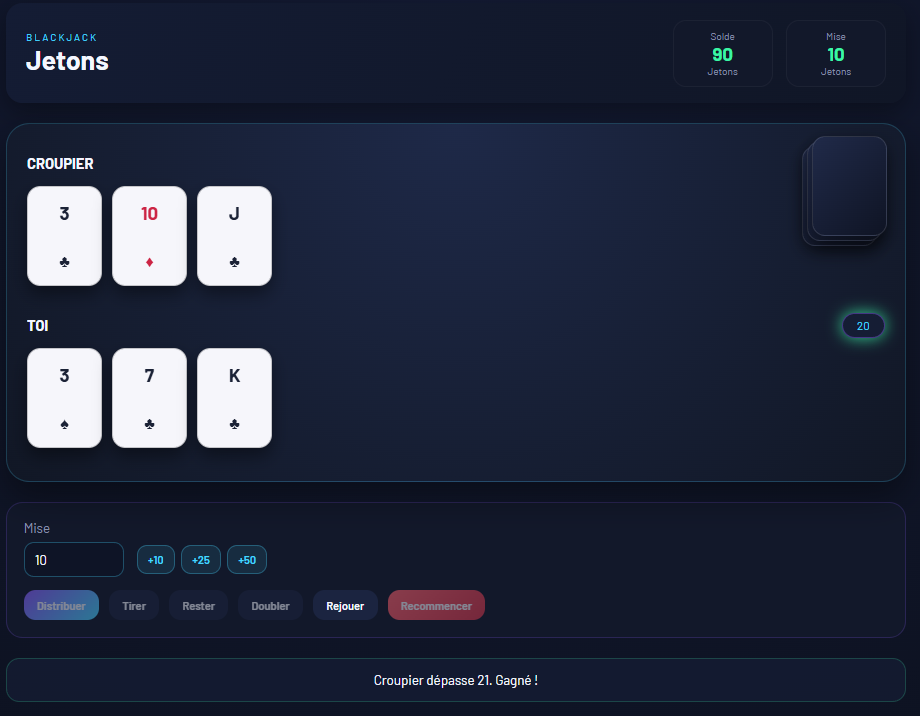 Site de BlackJack - Image 5