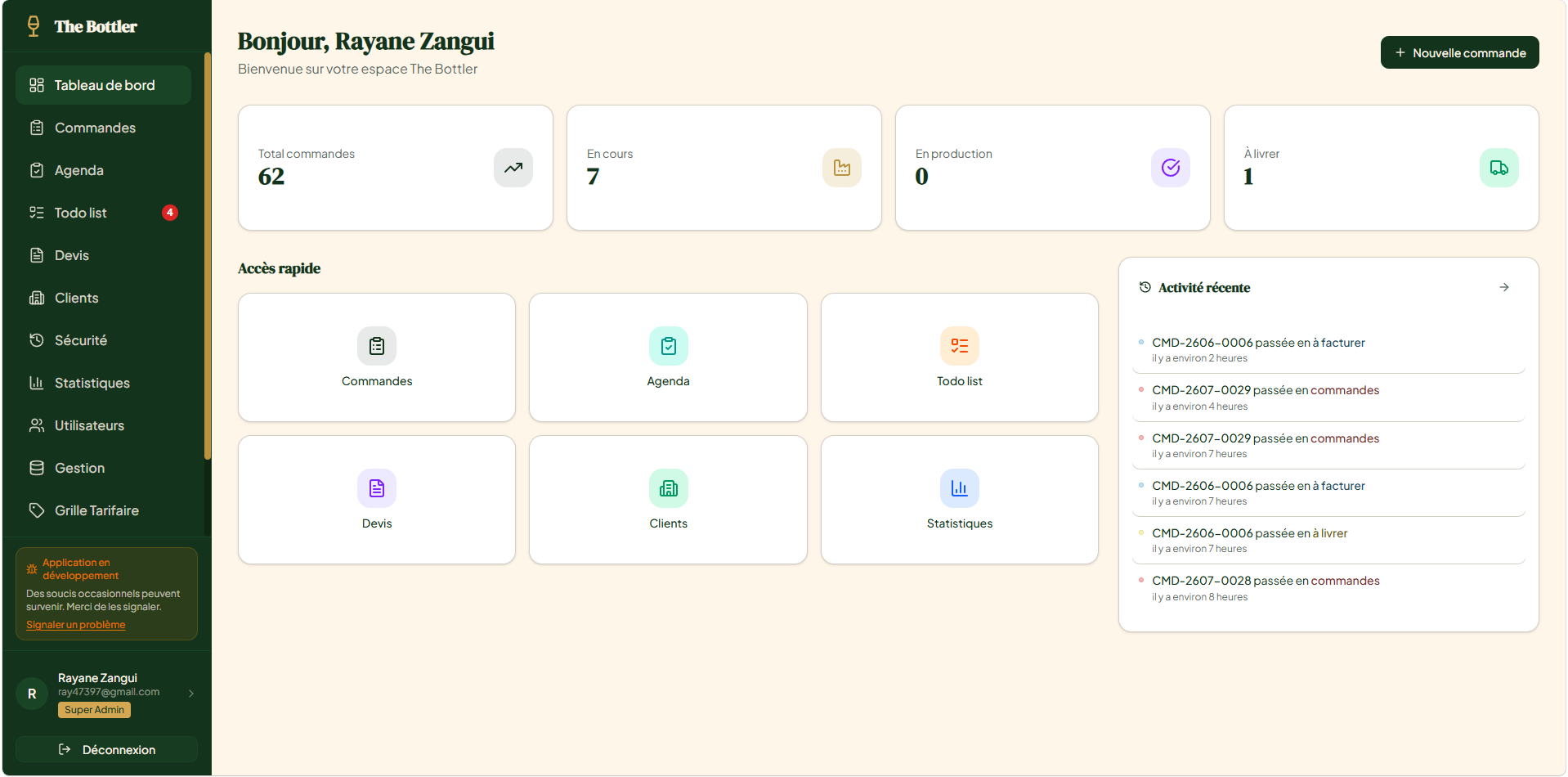 Conception d'une application de gestion commerciale B2B (devis, commandes, facturation). - Image 2