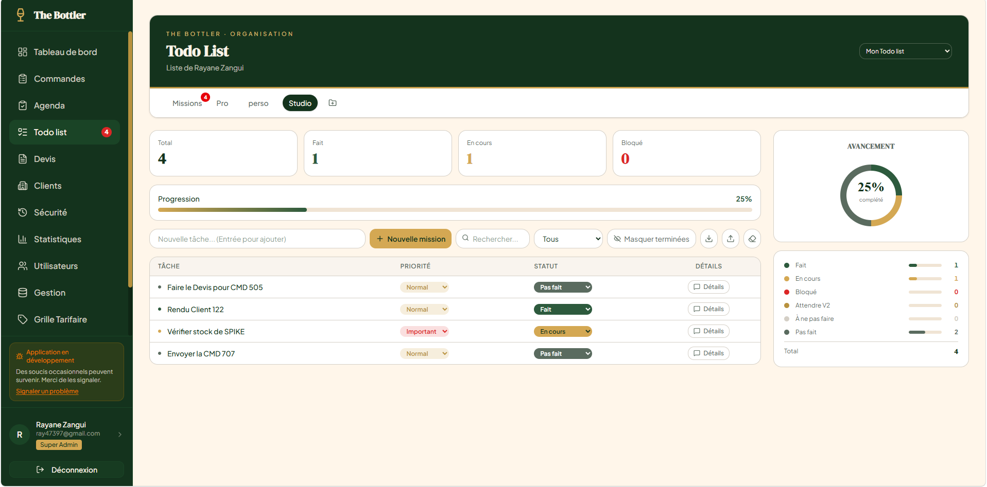 Conception d'une application de gestion commerciale B2B (devis, commandes, facturation). - Image 5